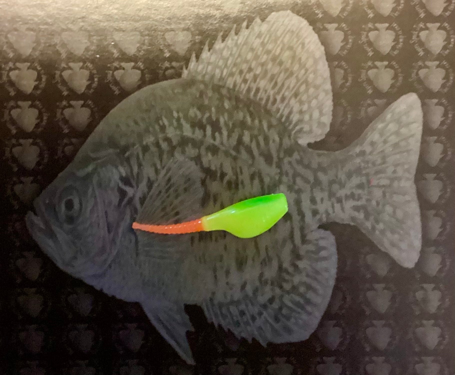 20 Pk 2in Rubber Crappie Bait