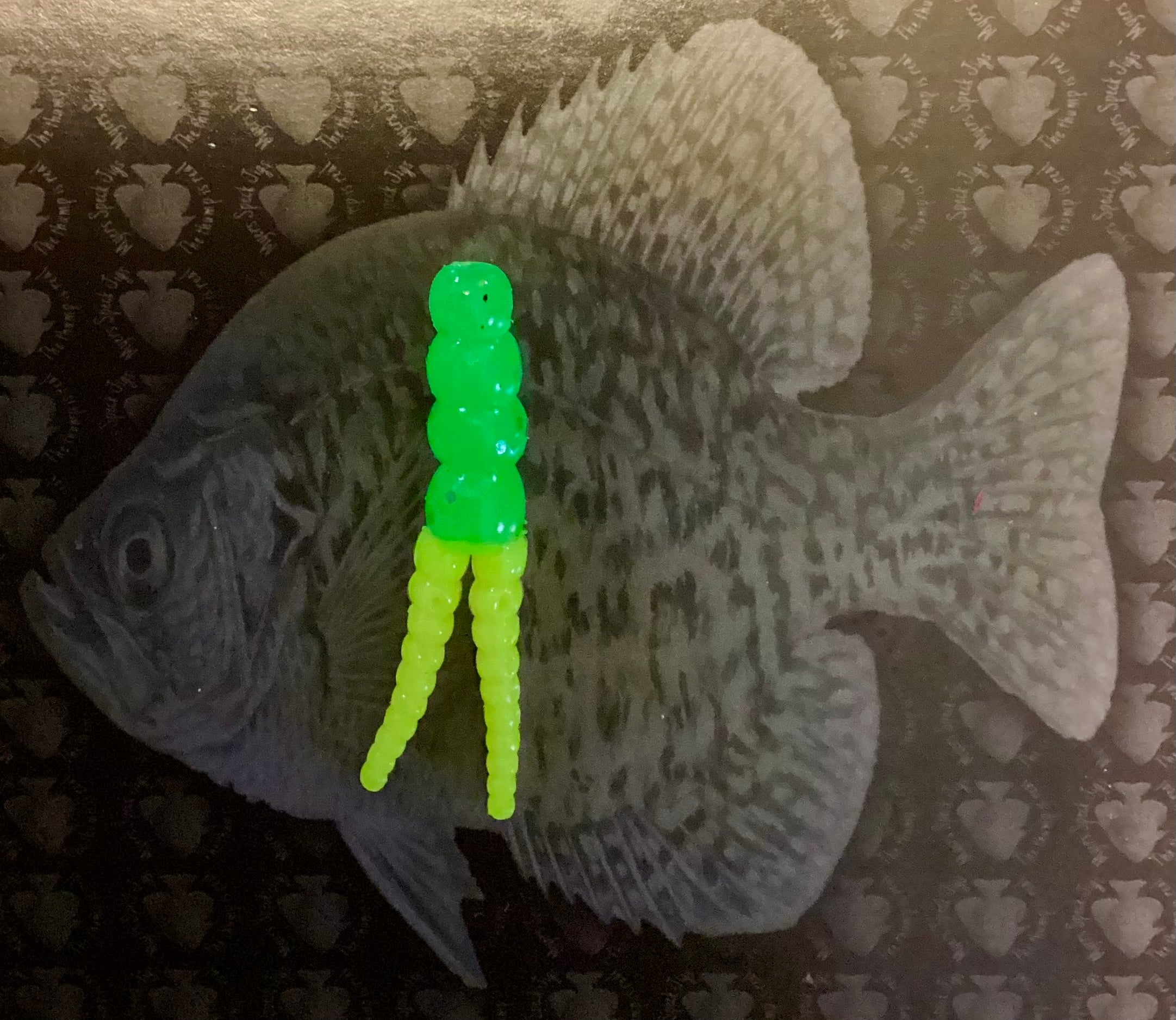 15 Pk 2in Rubber Crappie Bait