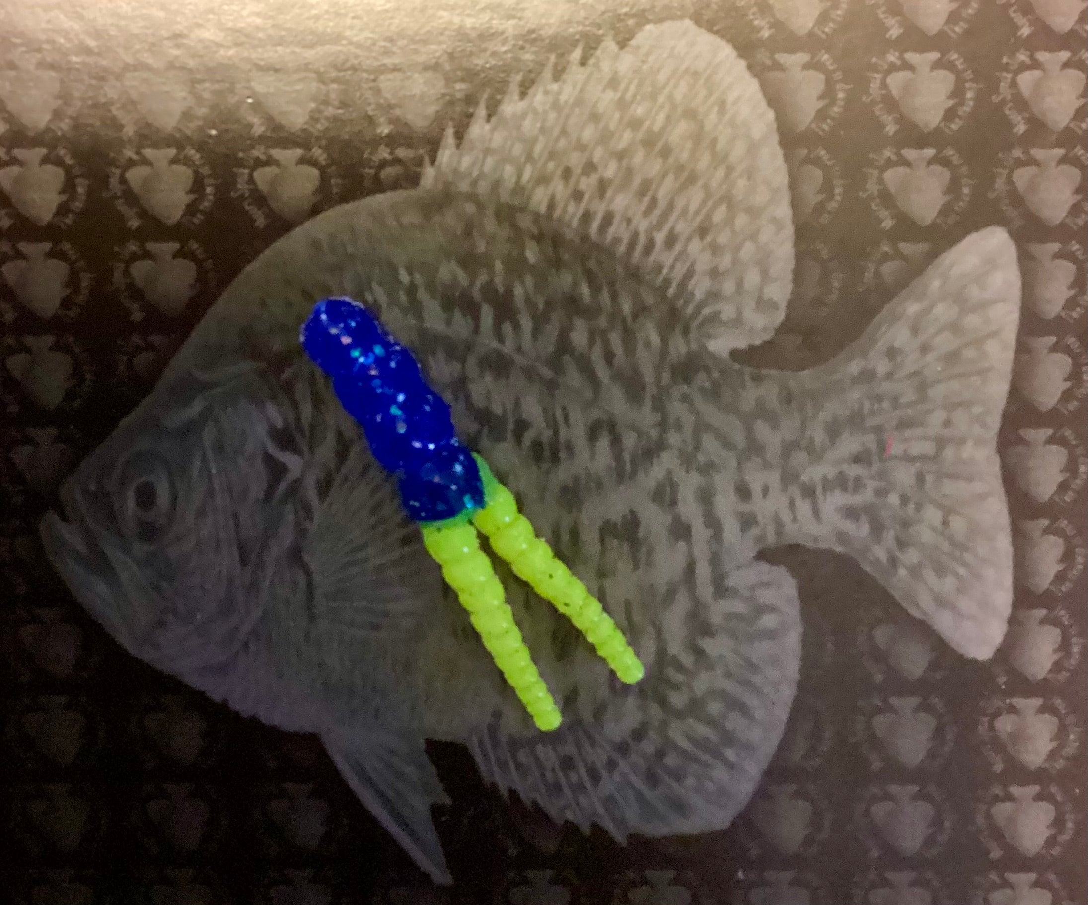 15 Pk 2in Rubber Crappie Bait